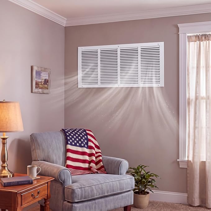 White 2 Pack Ceiling Vent Cover - Image 6