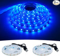 5V USB Blue 460-465nm LED Strip USB Powered 13.12ft/4M | 240LEDs Flexible by GOMING