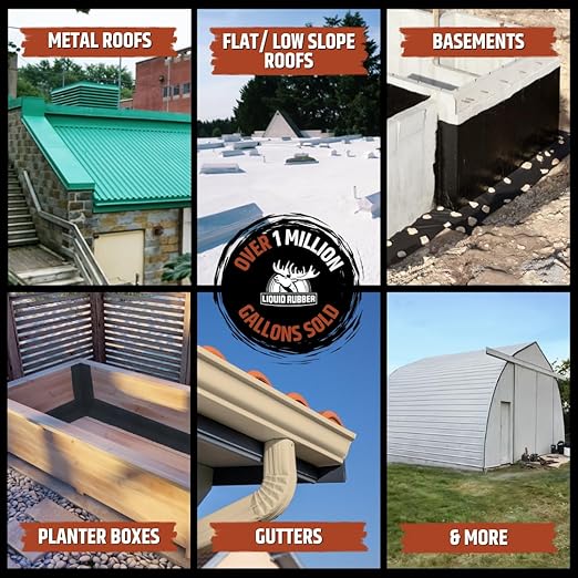 Liquid Rubber Color Roof Sealant - Image 5