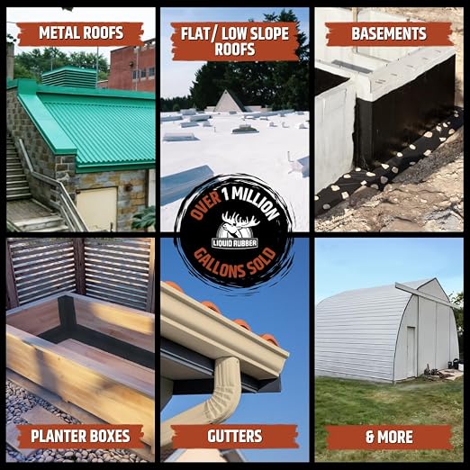 Liquid Rubber Color Roof Sealant - Image 5