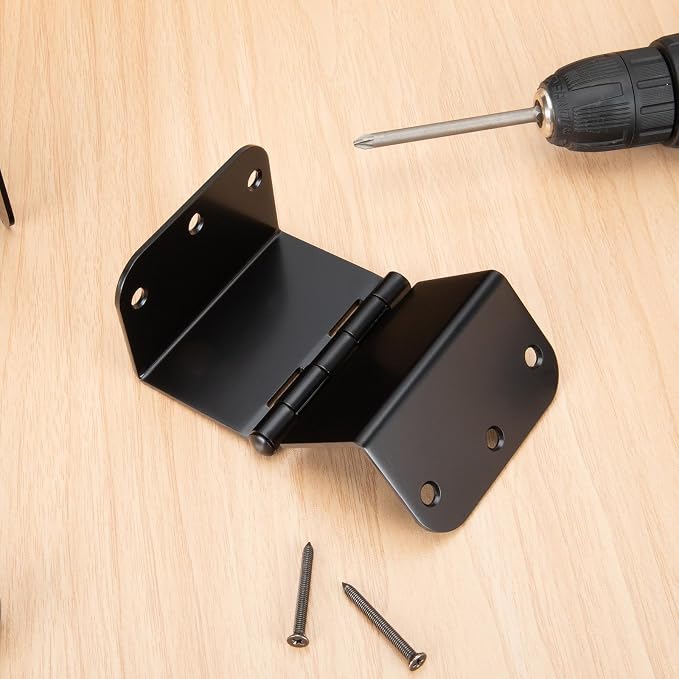 12 Pack Offset Hinges Matte Black 3.5 Inch - Image 5