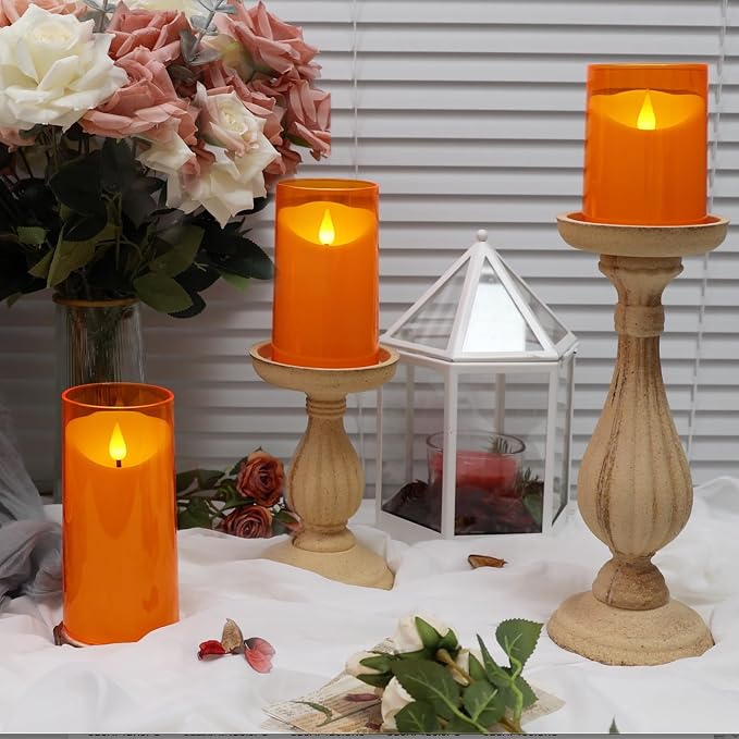 NURADA Flameless Candles with Remote Timers - Image 8