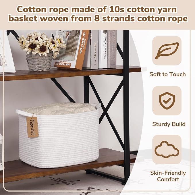 Goodpick Woven Rope Storage Basket - Image 5