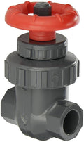 Spears PVC Gate Valve, Non-Rising Stem, Buna-N O-Ring, 1/2" Socket by Spears+Manufacturing