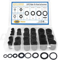 BUSY-CORNER 343 Pieces Rubber Flat Washer Gasket Assortment, Buna-N 70A by BUSY-CORNER