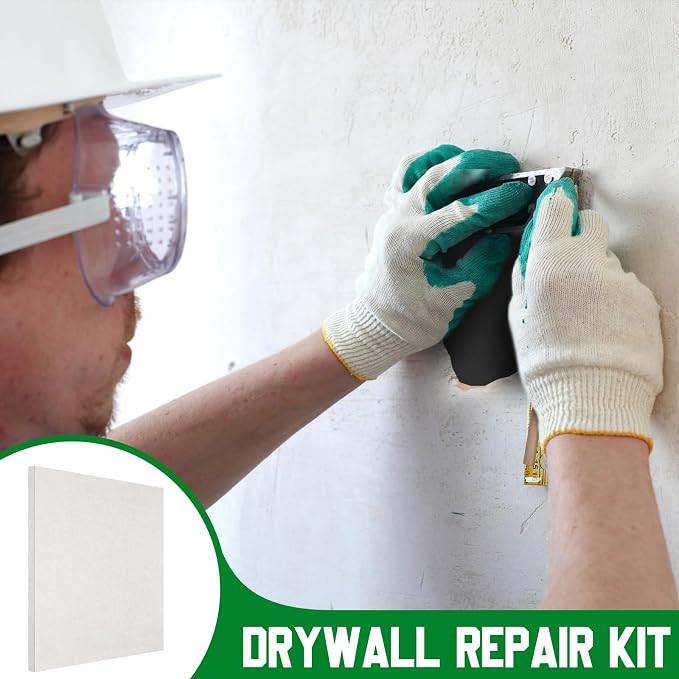 22 Pcs Drywall Repair Kit with 16x16x1/2" Drywall Repair Panel, Hole Patch Kit - Image 5