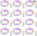 Brightown 12 Pack Easter Day Pastel LED Fairy Lights Battery Operated by Brightown