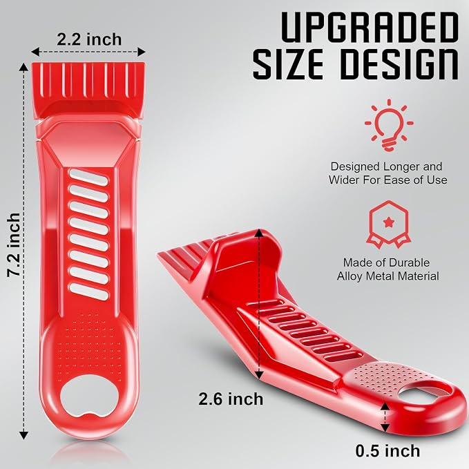 2-Pack Drywall Lift Tools, Metal Foot Panel Lever - Image 2