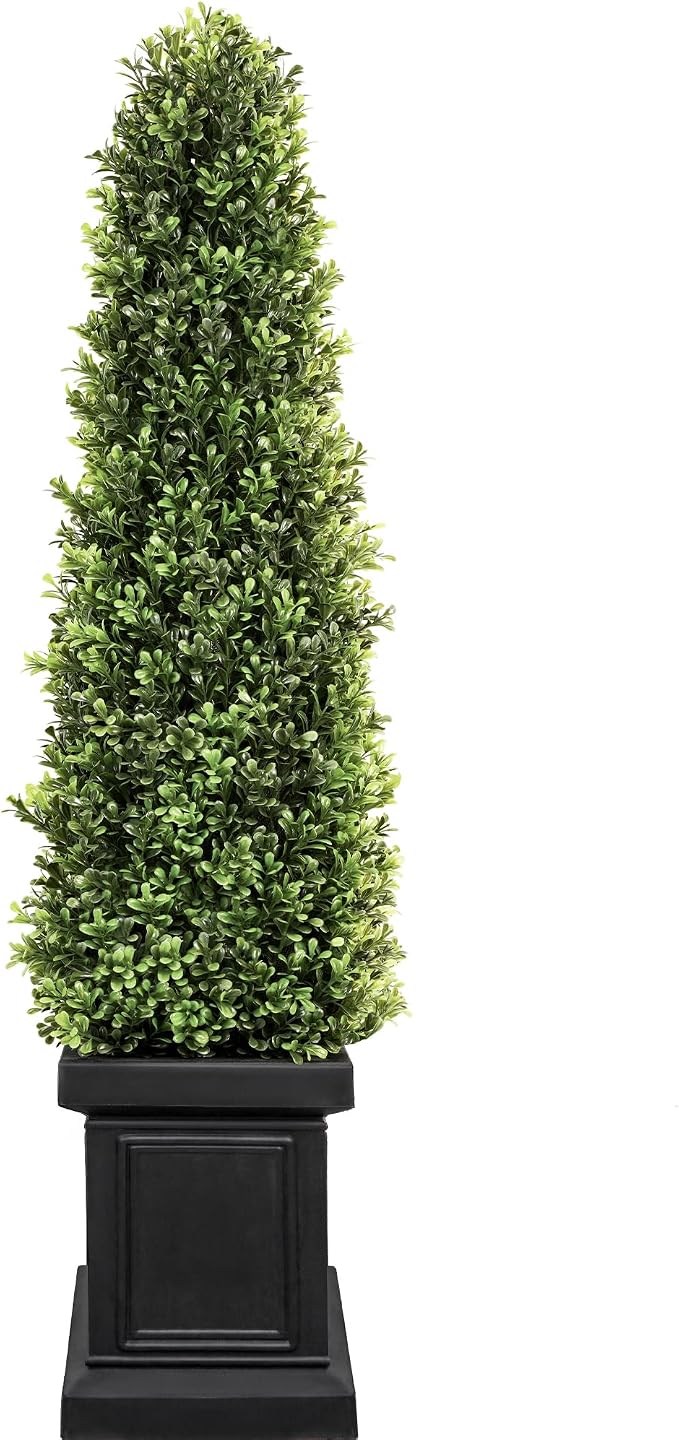 3.5ft Topiary Trees Artificial Outdoor by COLORSPEC