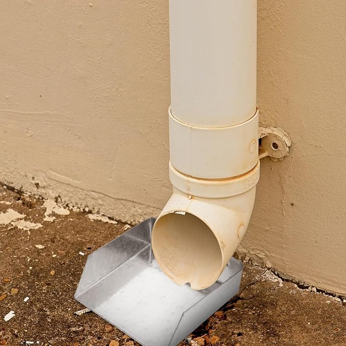 Rain Gutter Downspout Splash Block Gutter Downspout Extensions Down Spout - Image 3