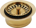 Westbrass D2082S-01 3-1/2" Extra-Deep Collar Kitchen Sink Waste Disposal Flange by Westbrass