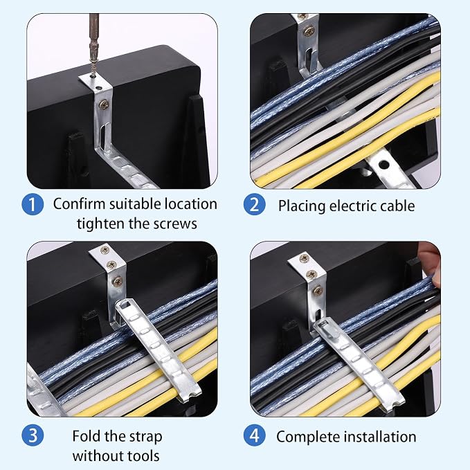 SIHAI Stud Wall Cable Support Clamps - Image 5
