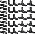 30pcs 1/2" Poly PPSU Barb Crimp PEX Fitting Combo, No Lead | 10pcs Each Elbows by PXZBLG