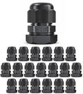 1/2" NPT Strain Relief Nylon Cord Grip Cable Glands by MGISpeedWare