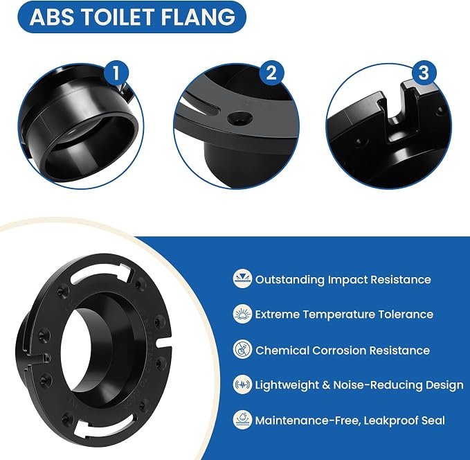 MEASUREMAN 3" RV Toilet Flange Repair Kit - Image 4