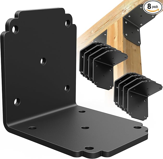 4"x4"x3.5" Heavy Duty L Bracket, 90 Degree Pergola Bracket by Unknown