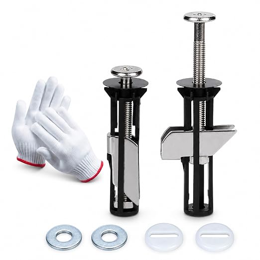 Heavy Duty Toilet Seat Fastener Bolt Kit, Universal Toilet Seat Bolts Kit by Unknown
