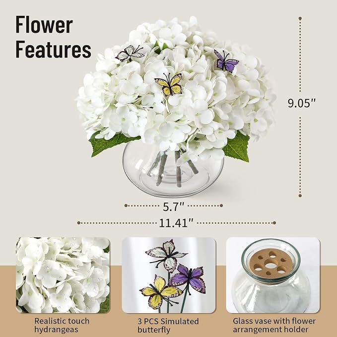 Hydrangea Artificial Flowers - Image 3