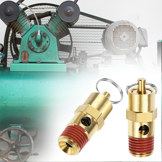 QWORK Brass Pressure Relief Valve - Image 7