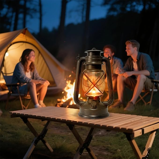Vintage Lantern LED Outdoor Battery Powered Lanterns - Image 8