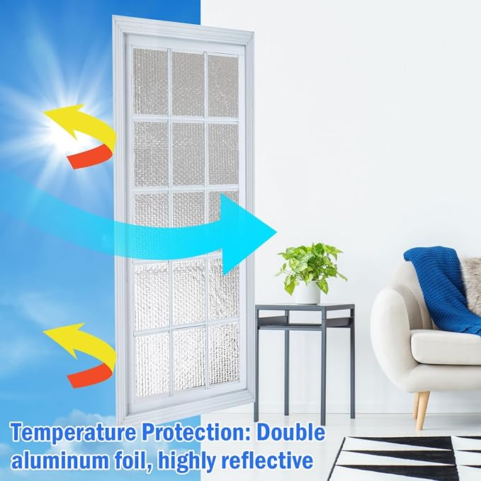 YoleShy Double Reflective Insulation 48 in X 10 FT RV Window Insulation - Image 2