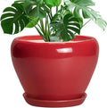 Ceramicfor 10 Inch Plant Pot, Ceramic Planter by Ceramicfor