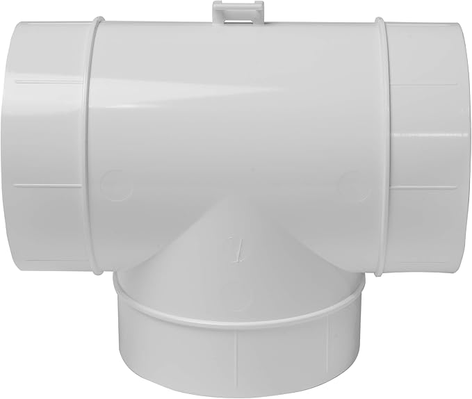 Vent Systems 4 Inch Duct Connector 3 Way Hose Adapter/Splitter by VentSystems