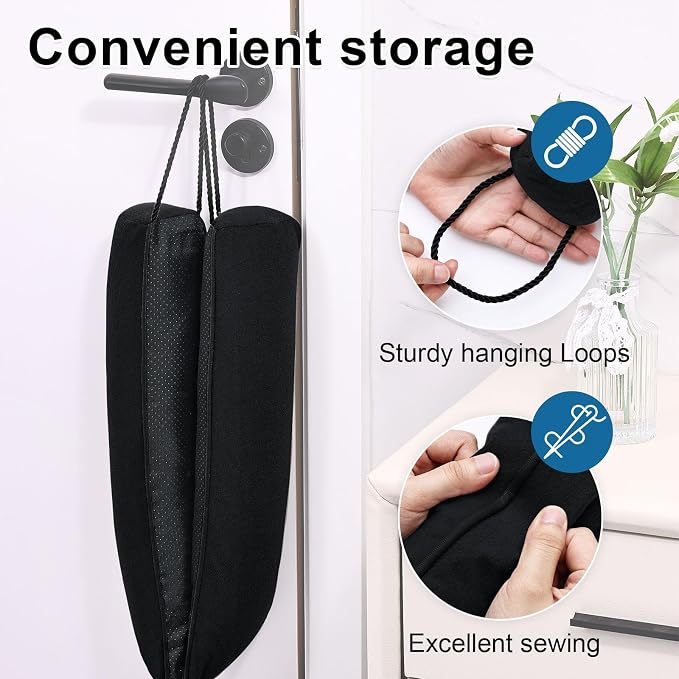 38 Inch Door Draft Stopper, Blocks Hot Cold Air - Image 8