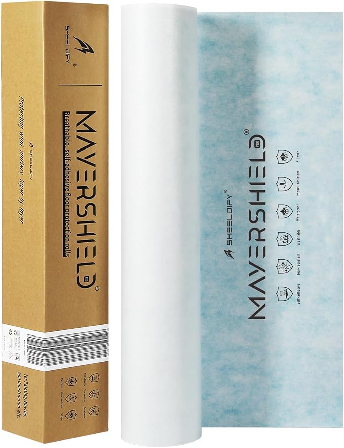 Mayershield Pro Breathable Self-Adhesive Temporary Floor Protection by Unknown