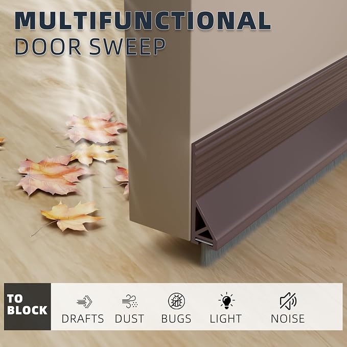 2Pack x 39" Door Sweep for Bottom of Door - Image 4