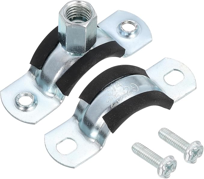 uxcell 6 Pcs Adjustable Pipe Bracket Clamp - Image 3