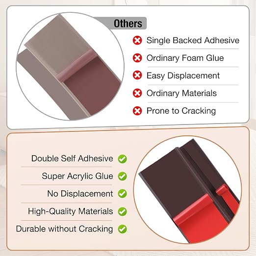 Floor Transition Strip Self Adhesive Vinyl Door Threshold Strip | Rubber - Image 4