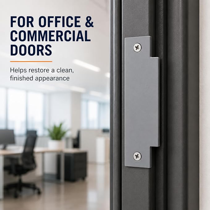 Zonon 4 Pcs Door Strike Plate Filler - Image 6