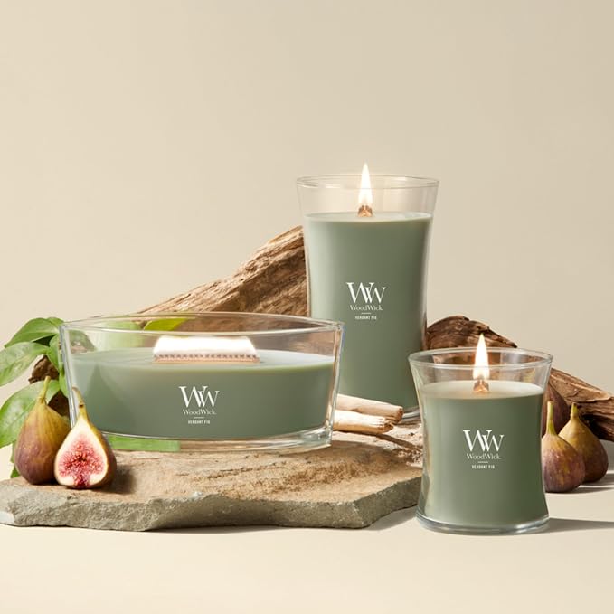 Woodwick Verdant Fig Large Hourglass Candle - Image 8