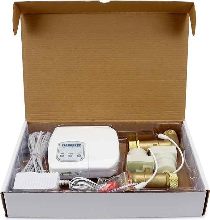 FloodStop Washing Machine Leak Detector Kit, 3/4" 90deg | Automatic Water - Image 3