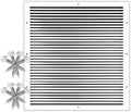 HVAC Premium 20'' X 25" Aluminum Return Grille by HVACPremium