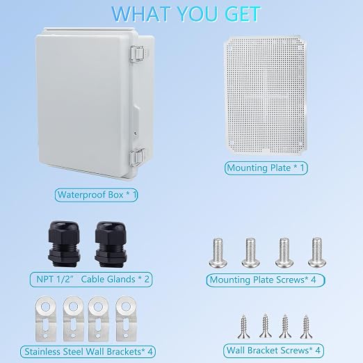 Waterproof Junction Box, ABS Plastic Electrical Box - Image 6