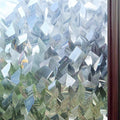 rabbitgoo Window Privacy Film, Crystal Icicles, 17.5" x 78.7" | Stained Glass by rabbitgoo