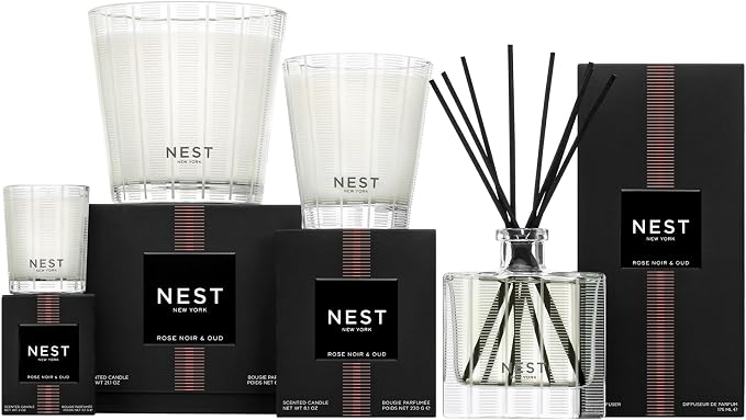 NEST New York Scented Classic Candle, Rose Noir & Oud - Image 8