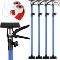10 Ft Dust Barrier Poles 4 Pack by Uouteo