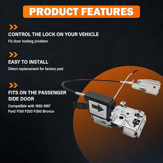 Yinlowa F4TZ-15219A64-A Door Latch - Image 8