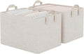 StorageWorks Linen Closet Organizers, Fabric Storage Bin, by StorageWorks