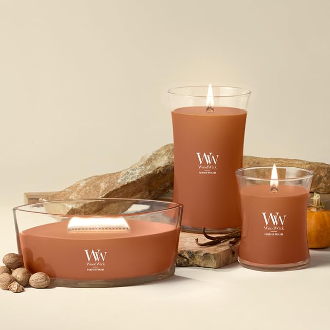 WoodWick Pumpkin Praline Holiday Candle Gifts - Image 8