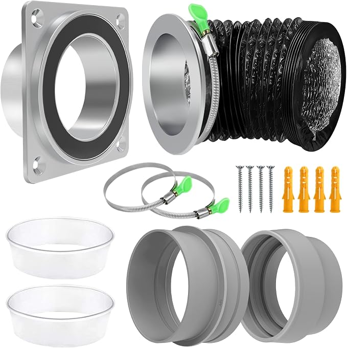 Magnetic Dryer Vent Connector Kit by G+GO+.+HO
