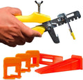Tile Leveling System – 400 Tile Spacers + 200 Reusable Wedges + 1 Tile Plier – by EMAISTORE