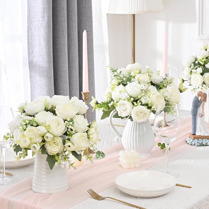 8 Packs Peonies Artificial Flowers - Image 6