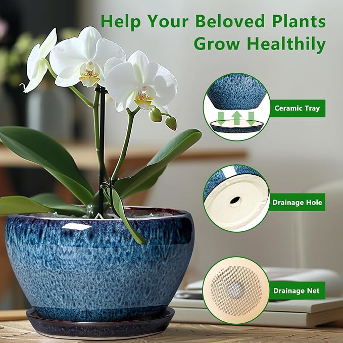 Ceramicfor Ceramic Plant Pots 13 Inch - Image 5