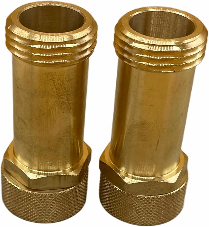 Premium Flood Prevention Washing Machine Hose Set w/Integrated Automatic Water - Image 3