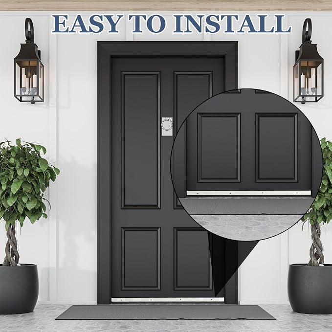 FoldTier 4 Pcs All-Season Door Sweep - Image 5