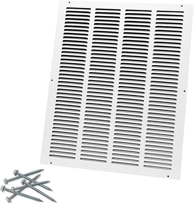 Howeall 16"W x 20"H Steel Return Air Grille, Air Return Vent Cover by Howeall